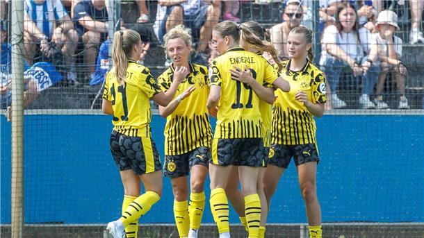 Die BVB-Frauen treffen auf die Spielerinnen des FC Bayern.