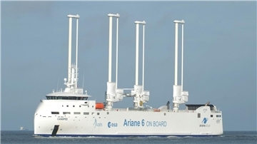 Die Canopee_1, ist ein Ariane-Raketenfrachter.