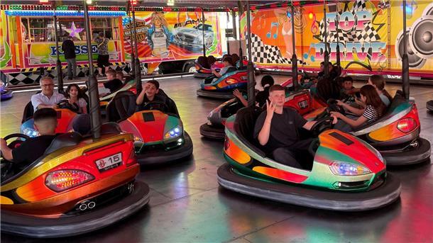 Das Foto zeigt den Autoscooter beim Nordenhamer Jahrmarkt. In diesem Jahr wird es keine Kirmes geben. Dazu hat sich jetzt die CDU-Ratsfraktion geäußert.