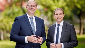 Die CDU-Landtagsabgeordneten Marco Mohrmann und Eike Holsten.
