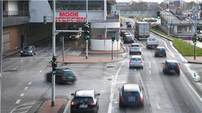 Die Columbusstraße ist immer wieder in der Diskussion. Foto Scheschonka