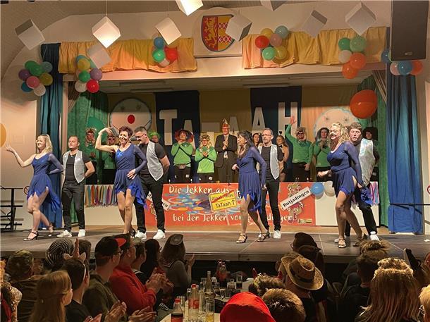 Die Costa-Elfen lieferten eine tolle Tanzshow ab.