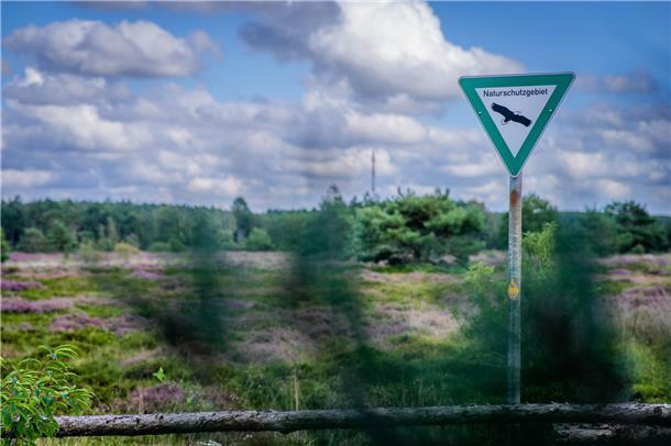 Die Cuxhavener Küstenheide ist ein großflächiges Naturschutzgebiet zwischen der ...