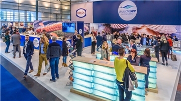Die Deutsche See ist größter Aussteller der Fachmesse, baut wieder einen 300 Quadratmeter großen Stand auf.