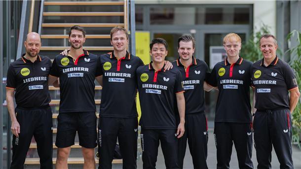Das schwere Erbe der Ära Boll: Tischtennis-Team heiß auf EM Die deutsche Tischtennis-Nationalmannschaft vor der Team-EM in Kroatien.