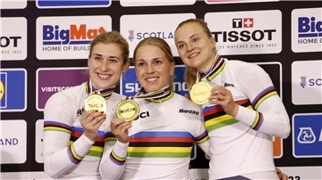 Die deutschen Teamsprinterinnen blieben diesmal ohne WM-Medaille. (Archivbild)
