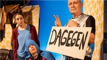 Die Distel „sucht den Supermieter“ und bietet wieder packendes, politisches Kabarett.