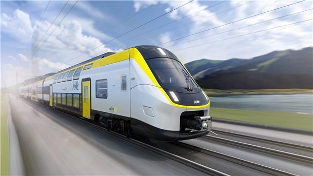 Die Doppelstockzüge von Alstom kommen verspätet.