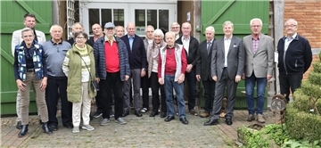Die geehrten Mitglieder der Raiffeisenbank Wesermarsch