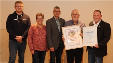 Timo Nimptsch, Sabine Poerschke, Hartmut Albers, Siegfried Hodel und Thorsten Böning