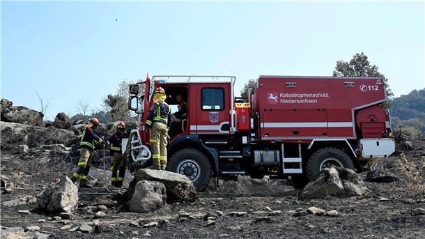 Feuerwehrleute kehren von Waldbrandeinsatz in Spanien zurück Die Einsatzkräfte aus Niedersachsen haben unter anderem in der Region Extremadura nach Glutnestern gesucht. (Archivbild)