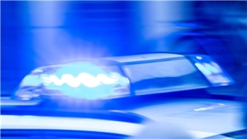 Die Einsatzkräfte fanden nur den verletzten Fahrer vor - der Beifahrer war geflohen. (Symbolbild)