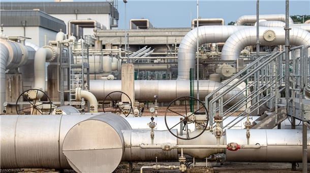 Gasspeicher zu 99,19 Prozent gefüllt Die Erdgasspeicher sind derzeit nahezu komplett gefüllt.