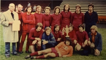 Fußball-Foto von 1974