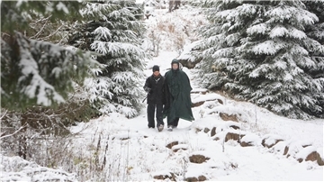 Sturmtief „Joshua“ sorgt für Feuerwehreinsätze im Norden Die ersten Schneeflocken haben den Harz erreicht.