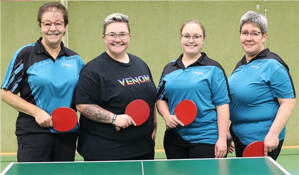 Tischtennis-Damenmannschaft des TV Esenshamm