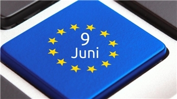 Die Europawahl findet am 9. Juni 2024 statt.