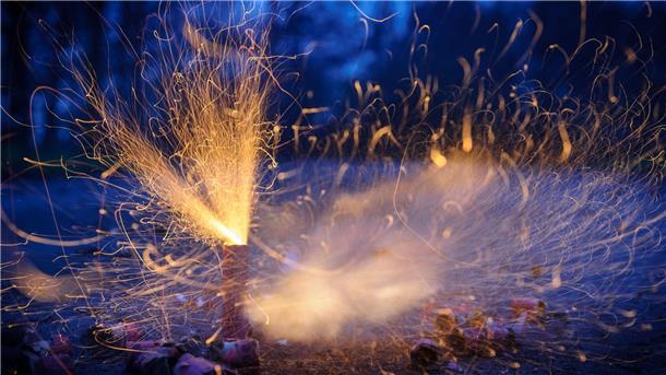 Die Feinstaub-Belastung ist an Silvester durch die Böller bis zu 30 Mal höher als der Grenzwert.