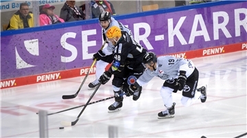 Eishockeyspieler in Aktion 