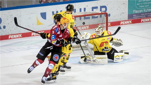 Das 1:1 für die Fischtown Pinguins.