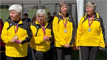 Boßlerinnen des KBV Stollhamm