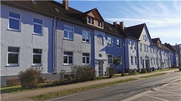 Die Friesenstraße in Einswarden.