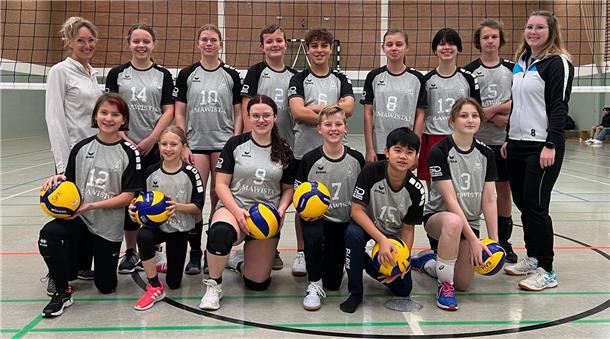 U16-Volleyball-Mannschaft des SV Nordenham