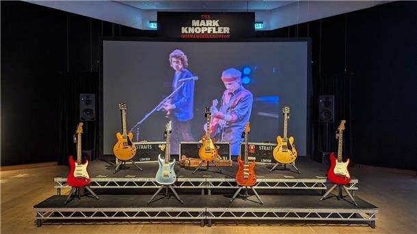 Die „Gibson Les Paul Standard“ aus dem Jahr 1959 gilt als Highlight der Gitarrensammlung von Knopfler.