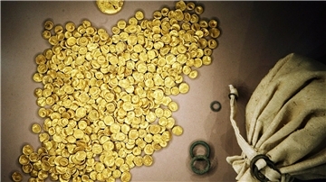 Die Goldmünzen von Manching gelten als größter keltischer Goldfund des 20. Jahrhunderts. (Archivbild)