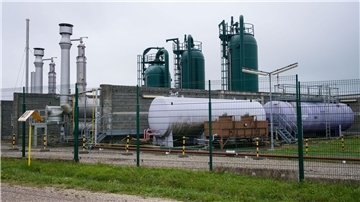 Die GRTgaz-Anlage im französischen Obergailbach ist der Grenzübergangspunkt einer Pipeline von und nach Frankreich.