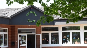 Die Grundschule in Rhade.