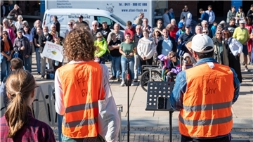 Die Gruppe Fridays for Future Bremerhaven besteht seit vier Jahren. Auch sie kämpfen damit, dass immer weniger dem Aufruf zum Klimastreik folgen.