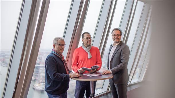 Drei Hotels haben eine Idee - und dafür gibt es zwei Preise Drei Männer im Gespräch