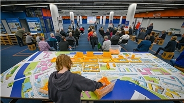 Die Ideen aus dem 3-D-Modell haben die Stadtplaner von Urbanista auf ein Schaubild übertragen. Foto Scheschonka