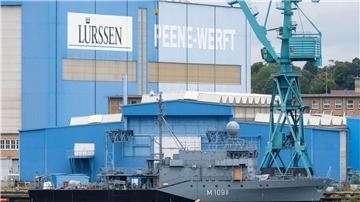 Die IG Metall hat Betriebsräte von 25 Werften befragt, die sowohl den militärischen als auch den zivilen Schiffbau repräsentieren. (Archivfoto)