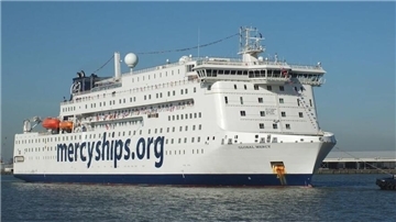 Die in China gebaute „Global Mercy“ ist Vorbild für das neue Schiff der Hilfsorganisation Mercy Ships.