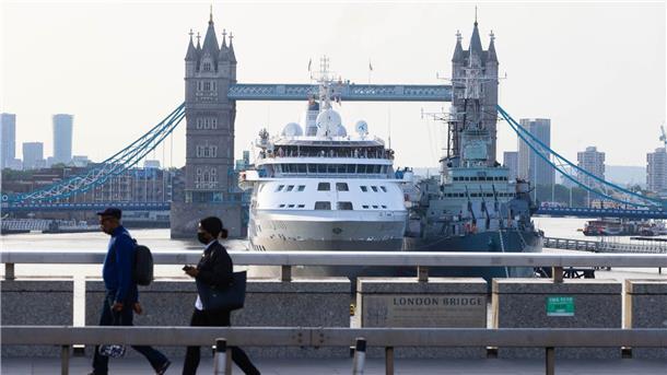 Klimaschutz-Paket für die Schifffahrt vorerst gescheitert Die Internationale Seeschifffahrtsorganisation IMO hat ihren Sitz in London nahe der Themse. (Archivbild)