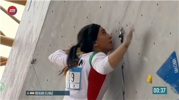 Die iranische Klettersportlerin Elnas Rekabi hatte im Finale der Asienmeisterschaft das für iranische Sportlerinnen obligatorische Kopftuch abgenommen.