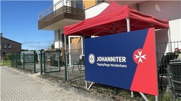 Blick auf die Tagespflege-Einrichtung der Johanniter in Nordenham, die bald geschlossen wird.  