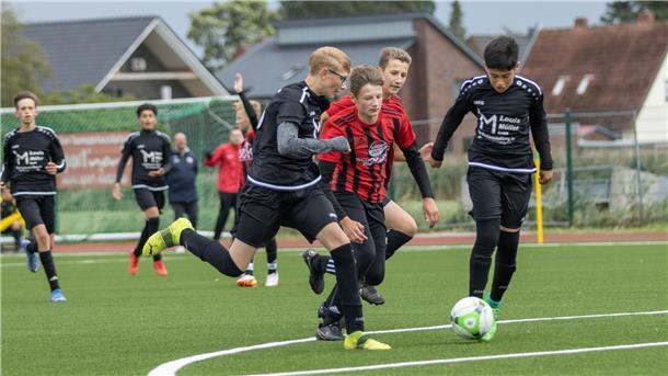 Die C-Junioren der JSG Nordenham/Abbehausen in der Fußball-Bezirksliga
