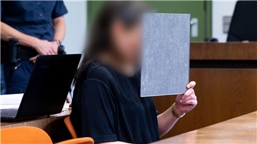 Die junge Frau legte ein Geständnis ab. 