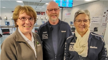 Christel Renfordt, Rainer Wittkowsky und Marion Petershagen
