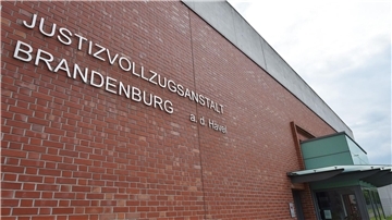 Die Justizvollzugsanstalt in Brandenburg an der Havel.