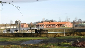 Das Foto zeigt die Kläranlage in Sittensen