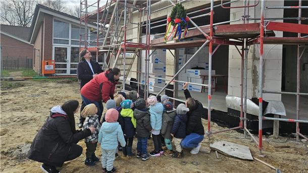 Richtfest bei Kindergarten