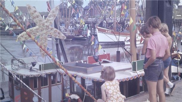 Kutterregatta Anfang der 70er-Jahre