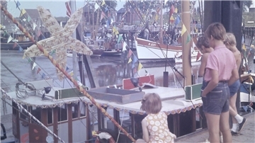Kutterregatta Anfang der 70er-Jahre