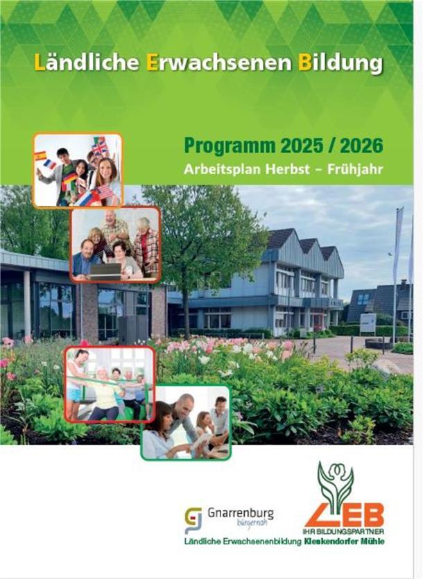 Umfangreiches Programmheft der LEB „Klenkendorfer Mühle“ Die LEB "Klenkendorfer Mühle" startet in die neue Saison.