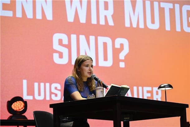Die Lesung von Umweltaktivistin Luisa Neubauer polarisiert beim Hurricane-Festival in Scheeßel.