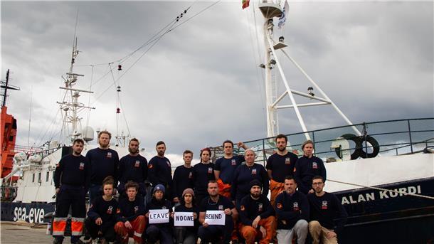 Die letzten Retter im Mittelmeer: Die Crew der "Alan Kurdi“ wurde auf Covid-19 getestet und durfte in Palermo anlegen. 